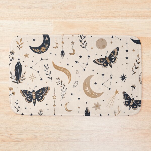 Item preview, Lunar Moths & Constellations Pattern designed and sold by BanksyNB.