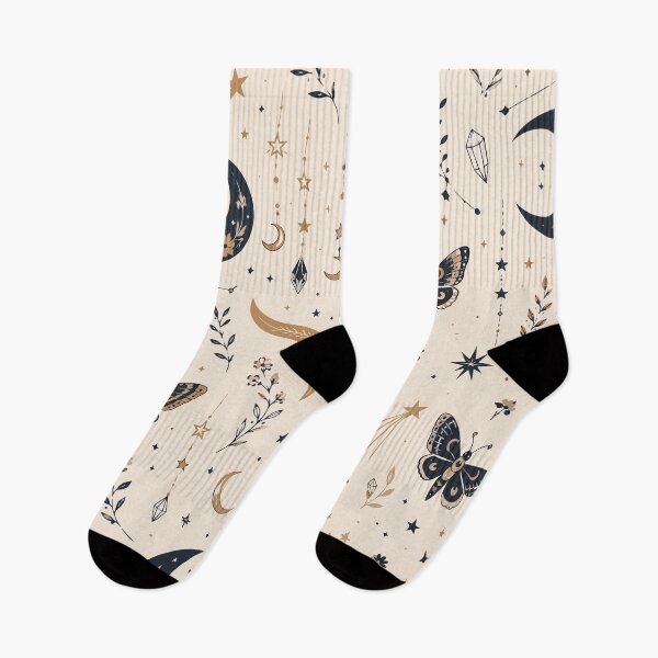 Item preview, Lunar Moths & Constellations Pattern designed and sold by BanksyNB.