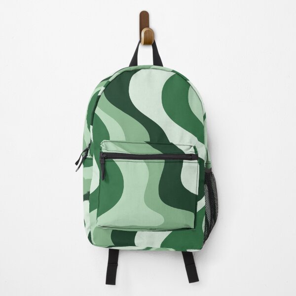 Item preview, Liquid Swirl Retro Abstract in green tones, Cream, and White designed and sold by Differenceee.
