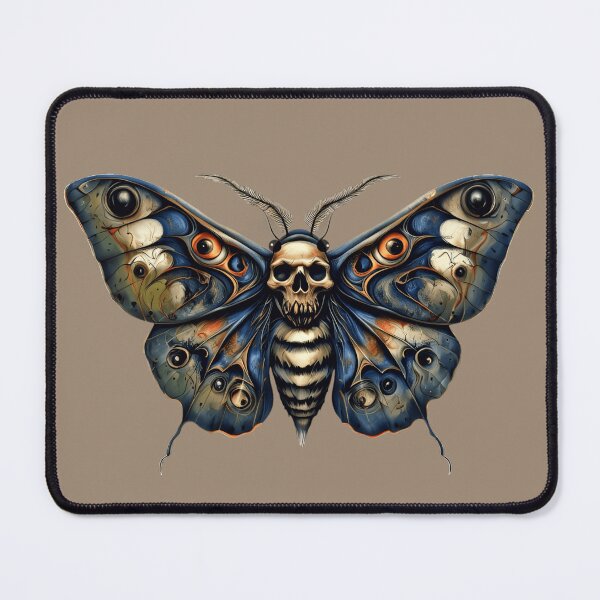 Aperçu de l'œuvre MATELAS DE LA TÊTE DE MORT créée et vendue par Pickle Wicked Designs.