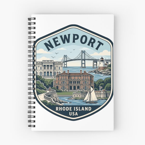 Item preview, Newport Rhode Island Vintage Travel Emblem designed and sold by k3rstman1.