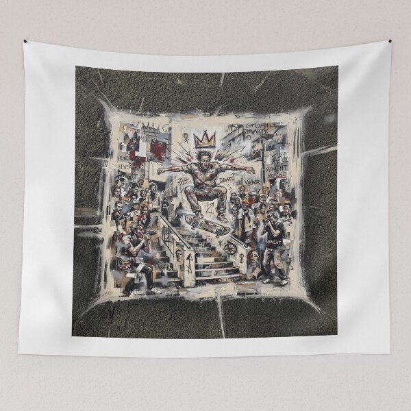 Artikelvorschau, Urban Chaos Skateboarding Pop Art entworfen und verkauft von Home Decor Art.