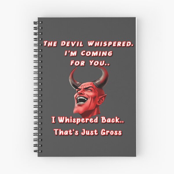 Item preview, THE DEVIL WHISPERED designed and sold by Pickle Wicked Designs.