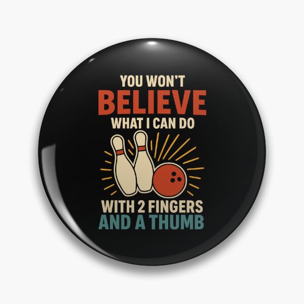 Item preview, funny bowling funny quote designed and sold by kiakuki.