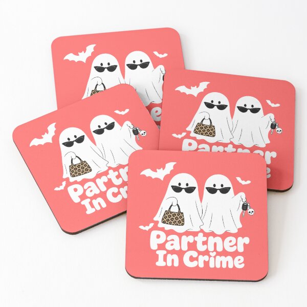 Item preview, Partner In Crime Matching Shirt | Glam Halloween Design designed and sold by MOCH- ART.