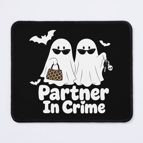 Item preview, Partner In Crime Matching Shirt | Glam Halloween Design designed and sold by MOCH- ART.