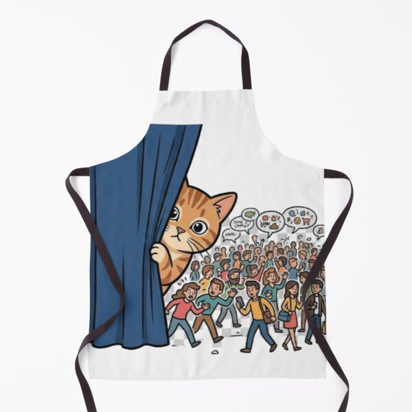 Item preview, Selectively Social Cats designed and sold by D TEE.