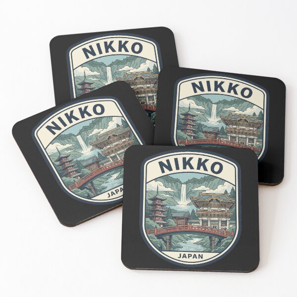 Item preview, Nikko Japan Travel Poster Shinkyo Bridge Kegon designed and sold by k3rstman1.