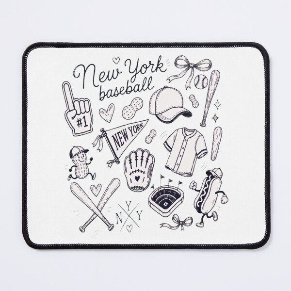 Item preview, New York Baseball Doodle Art Shirt designed and sold by BenjaminK87727.