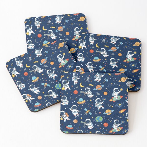 Item preview, Cute Space Explorers Seamless Pattern designed and sold by lungpleecha.
