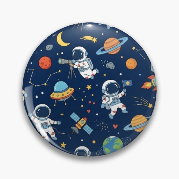 Item preview, Cute Space Explorers Seamless Pattern designed and sold by lungpleecha.