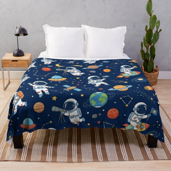 Item preview, Cute Space Explorers Seamless Pattern designed and sold by lungpleecha.
