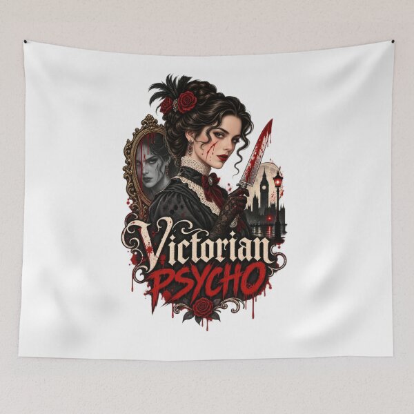 Item preview, Victorian Psycho – Gothic Horror Lady designed and sold by ActionForge.