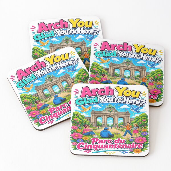 Item preview, Arch You Glad You’re Here? – Parc du Cinquantenaire Brussels Belgium Travel Design designed and sold by Sushikidsntoddlers.