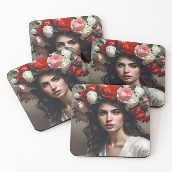 Item preview, Woman with flowers  designed and sold by MK26Designs.