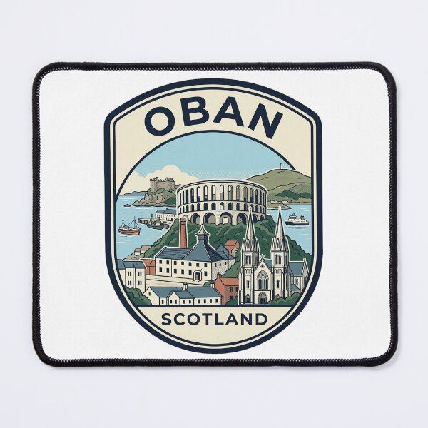 Item preview, Oban Scotland Vintage Travel Emblem designed and sold by k3rstman1.
