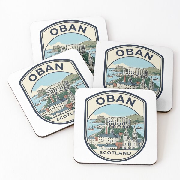 Item preview, Oban Scotland Vintage Travel Emblem designed and sold by k3rstman1.