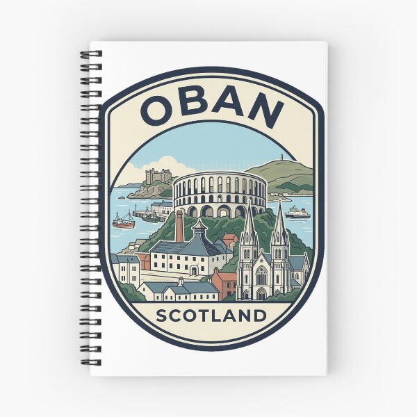 Item preview, Oban Scotland Vintage Travel Emblem designed and sold by k3rstman1.
