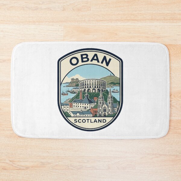 Item preview, Oban Scotland Vintage Travel Emblem designed and sold by k3rstman1.