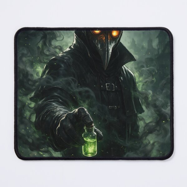 Item preview, Plague Doctor with Glowing Green Vial designed and sold by Lineer22.