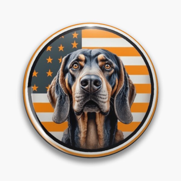 Item preview, Tennessee Bluetick Coonhound- FLAG designed and sold by Pickle Wicked Designs.
