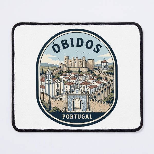 Item preview, Obidos Portugal Medieval Walled Town Travel Souvenir designed and sold by k3rstman1.