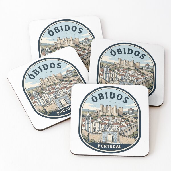 Item preview, Obidos Portugal Medieval Walled Town Travel Souvenir designed and sold by k3rstman1.