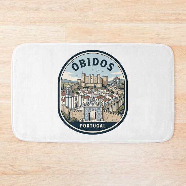 Item preview, Obidos Portugal Medieval Walled Town Travel Souvenir designed and sold by k3rstman1.