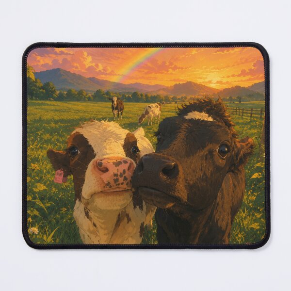 Item preview, Sunset Meadow Friends & Rainbow designed and sold by Madame-Verny.