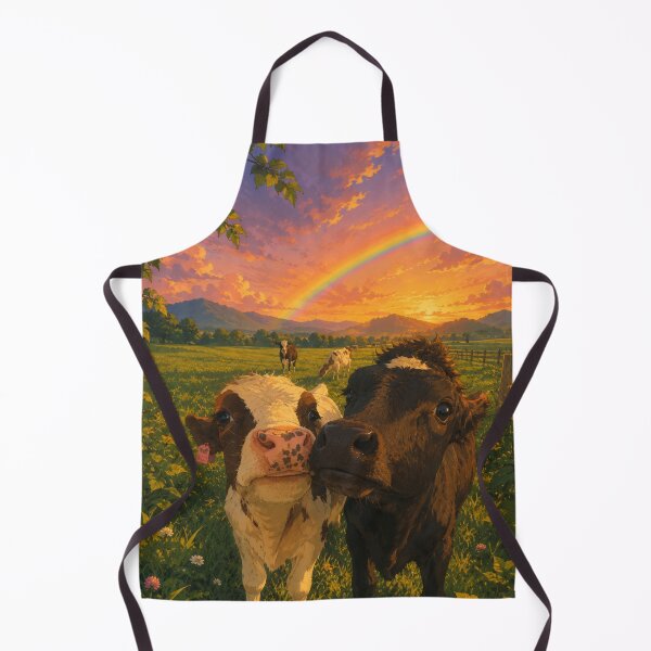 Item preview, Sunset Meadow Friends & Rainbow designed and sold by Madame-Verny.