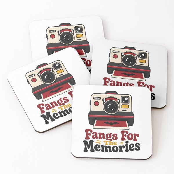 Item preview, Fangs For The Memories Shirt, Comfort Colors® Vampire Polaroid Tee, Funny Halloween Camera Pun Graphic designed and sold by TshirtsLabs.