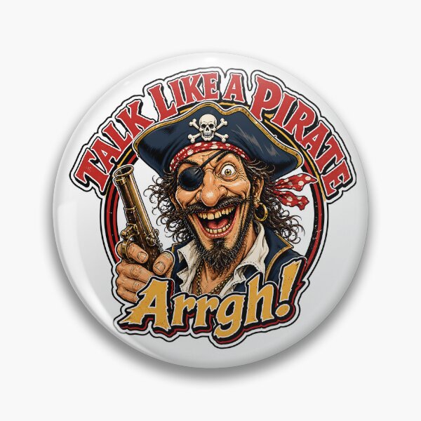 Item preview, Talk Like A Pirate Arrgh Seafaring Adventure Design designed and sold by Wilcox PhotoArt.