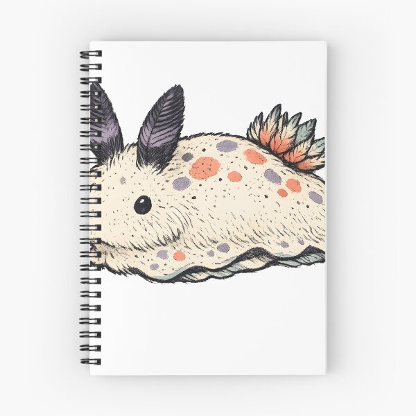 Item preview, Sea Bunny Nudibranch Hand Drawn Marine Life Design designed and sold by Naviora.