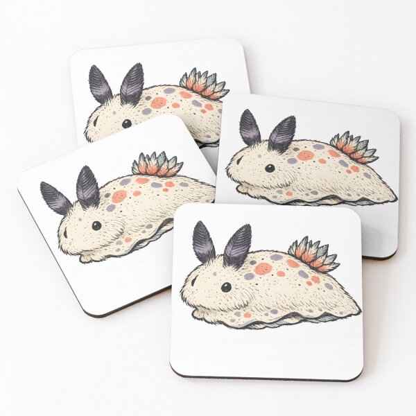 Item preview, Sea Bunny Nudibranch Hand Drawn Marine Life Design designed and sold by Naviora.