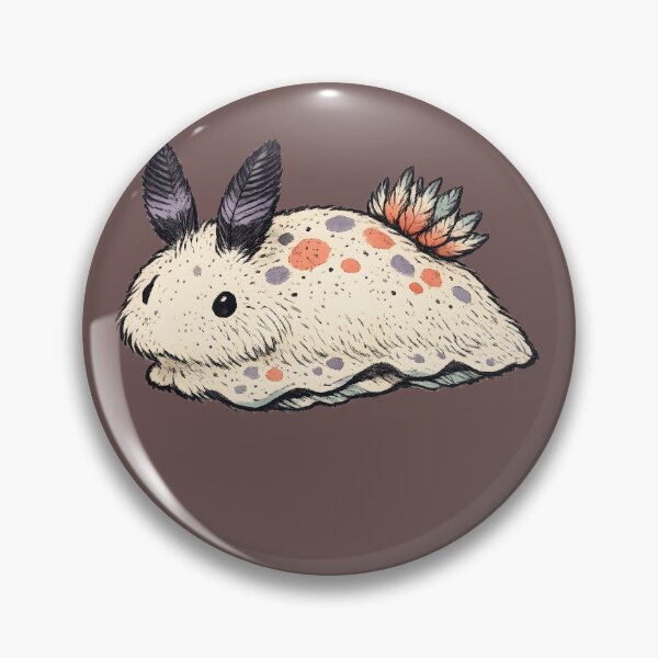 Item preview, Sea Bunny Nudibranch Hand Drawn Marine Life Design designed and sold by Naviora.