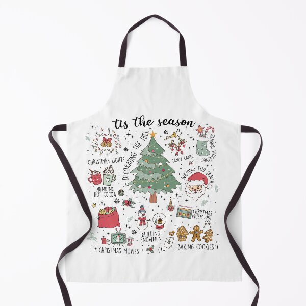 Artikelvorschau, Retro-Weihnachtsshirt mit niedlichen Vintage-Weihnachtsmotiven – Weihnachten ist da! entworfen und verkauft von LessIsLoud.