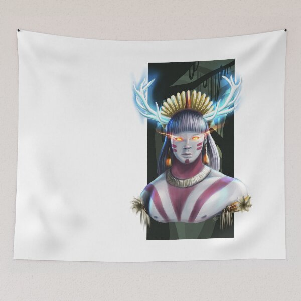 Item preview, Mythological Deity  Anhanga designed and sold by PoddighiArt.