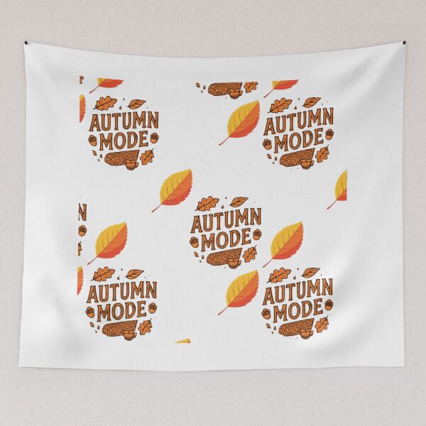 Item preview, Autumn Mode Fall Leaves Pattern - Cozy Seasonal Design designed and sold by trendplusco.