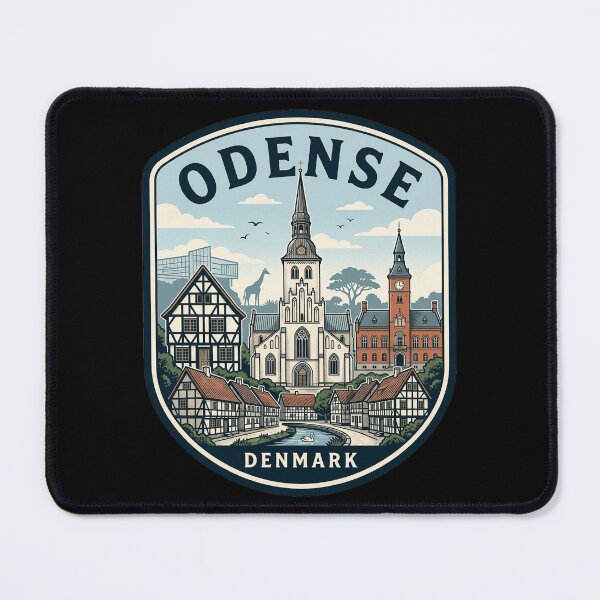 Item preview, Odense Denmark Vintage Travel Emblem designed and sold by k3rstman1.