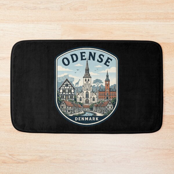 Item preview, Odense Denmark Vintage Travel Emblem designed and sold by k3rstman1.