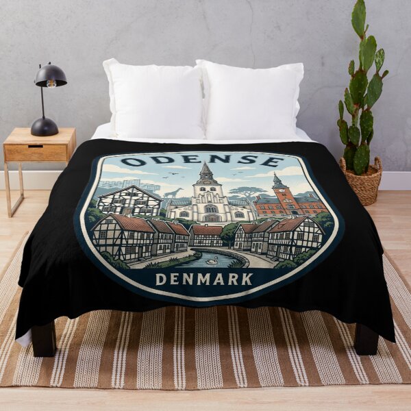 Item preview, Odense Denmark Vintage Travel Emblem designed and sold by k3rstman1.