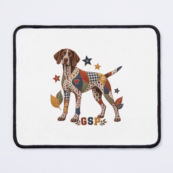 Item preview, German Shorthaired Pointer Patchwork Dog designed and sold by AMICO77.
