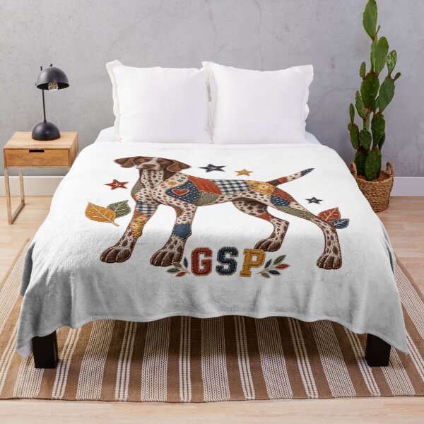 Item preview, German Shorthaired Pointer Patchwork Dog designed and sold by AMICO77.