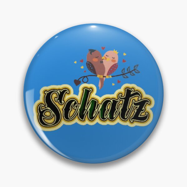 Artikelvorschau, Schatz Deutsche Zärtlichkeit Süßes Liebespaar Typografie Druck entworfen und verkauft von Miheerala.