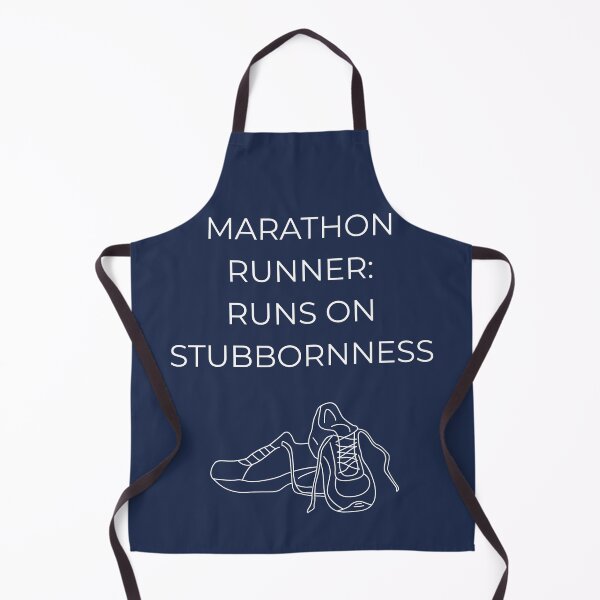 Item preview, Marathon Runner, Runs on Stubbornness Gift designed and sold by Zyvora-merch.