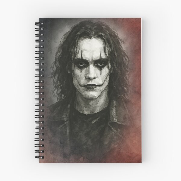 Item preview, Eric Draven The Crow Watercolour Portrait 2 | Dark Gothic Fan Art designed and sold by ConorKeeganArt.