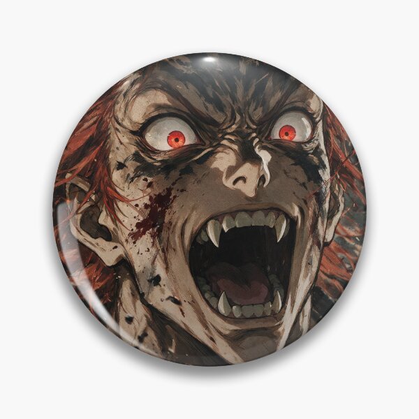 Item preview, Enraged Demon Anime Portrait with Red Eyes designed and sold by Lineer22.