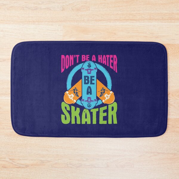 Item preview, Don't Be a Hater Be a Skater Skateboard Peace Symbol designed and sold by jaygo.