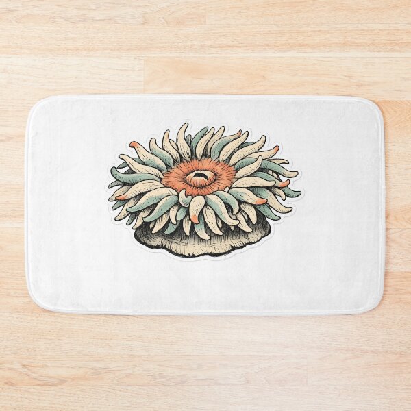 Item preview, Hand Drawn Tidepool Sea Anemone Marine Life Art designed and sold by Naviora.