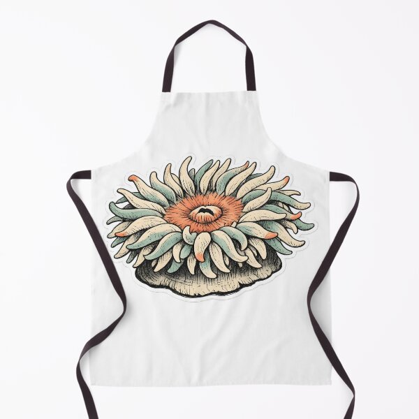 Item preview, Hand Drawn Tidepool Sea Anemone Marine Life Art designed and sold by Naviora.